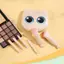 < Honeyba > Bộ 6 Cọ Trang Điểm Du Lịch Mini Có Gương Hộp Bảo Quản Mèo Bộ Cọ Trang Điểm Du Lịch Bột Mỹ Phẩm Blush Trộn Bàn Chải Đẹp