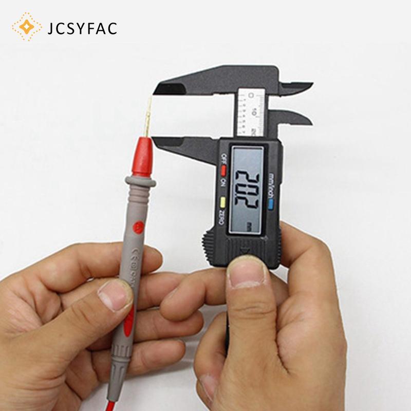JCSYFAC Đồng Hồ Đo Dẫn Đầu Thăm Dò Đo Pin Kim Đầu Kỹ Thuật Số Nhiều Mét Thử Mới