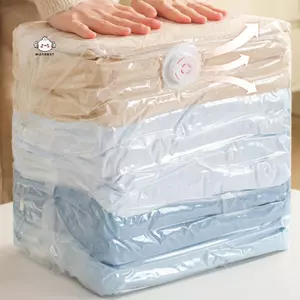Maybest Thiêned Túi Hút Chân Không Ba Chiều Không Hút Chân Không Túi Bảo Quản Túi Đặc Biệt Cho Quần Áo Bảo Quản Nhà {VN}