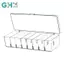 Hộp đựng thẻ giao dịch GHX Hộp đựng thẻ Acrylic Bảo quản sở thích chắc chắn Bảo vệ với 7 ngăn chia có thể tháo rời cho thẻ giao dịch VN