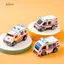 DELMER DIY Puzzle Castle Lắp Ráp Mô Hình, Xe Cứu Thương Thu Nhỏ Cối Xay Gió Hoạt Hình Nhà Đồ Chơi Giấy, Giấy Handmade Rebound Nhà Xe Ô Tô Đồ Chơi Xếp Hình 3D