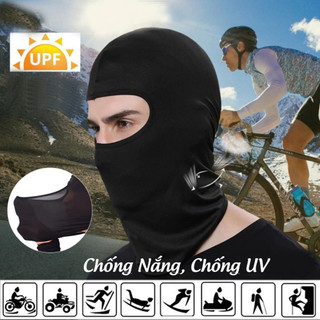 Khăn Trùm Đầu Ninja Fullface Kiêm Khẩu Trang Chống Nắng, Chống Bụi