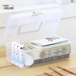 Hộp Bảo Quản Mặt nạ PlumHOUSE Có Tay Cầm Hộ Gia Đình Chống Bụi Kín Hộp Dung Tích Lớn Chống Nước Chống Bụi Đồ lặt vặt Hộp Bảo Quản VN