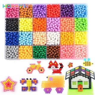 Bộ hạt ma thuật HOBBYIN, Không cần ủi tan chảy khi tiếp xúc với nước phun sương hạt ma thuật, Quà tặng Handmade 5mm DIY Xịt nước Hạt ma thuật Đồ chơi trẻ em