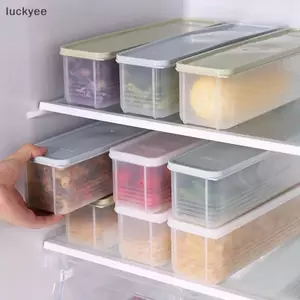 Luckyew Hộp Tươi Mì Nhựa Bảo Quản Thực Phẩm Hộp Kín Hình Chữ Nhật Hộp Đựng Trái Cây Tủ Lạnh Bảo Quản Nhà Bếp Cung Cấp Dụng Cụ Gia Đình TQ