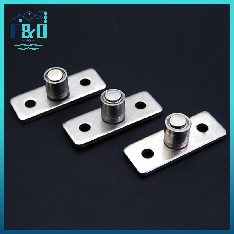 [F & O] 2 Cái Giá đỡ con lăn dẫn hướng cửa gỗ trượt trên sàn {vn}