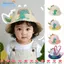 Mũ xô EBINLANDS, Mũ ngư dân dễ thương khủng long nhỏ, Mũ che nắng lưới thoáng khí mùa hè