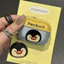 Hộp đựng tai nghe trong suốt hình chim cánh cụt nhỏ có sẵn Thích hợp cho chim cánh cụt Airpodpro3 Phong cách mới Thích hợp cho Vỏ bảo vệ Airpods4 Bao gồm tất cả Chống sốc Chống @ -