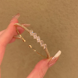 Vòng Tay Shinny Zirconia Có Thể Xếp Chồng Dây Rút Vòng Tay Cho Nữ Phong Cách Hàn Quốc Nhẹ Sang Trọng Niche Cao Cấp Đa Năng Vòng Tay Tinh Tế