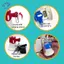 HFTOY Loa Ghi Âm Mini Vui Nhộn Giảm Căng Thẳng Móc Khóa Đồ Chơi Dễ Thương Andpact Ghi Âm Để Giải Trí Và Thư Giãn Vui Vẻ ~