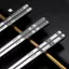 Maybest 316 Thép Không Gỉ Chopsti Khắc Laser Trung Quốc Chopstis Chống Trượt Hộ Gia Đình Kim Loại Có Thể Tái Sử Dụng Chopsti Bộ Đồ Ăn Nhà Bếp {VN}