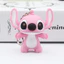 Đèn LED Stitch Móc Khóa Hoạt Hình Stith Giọng Nói Dạ Quang Móc Khóa Anime Ngoại Vi Treo 26.5.19
