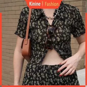 KIN 7 5mm Hạt Vòng Cổ Nữ Tính Khí Niche Lưới Đỏ Xương Đòn Dây Xích Phiên Bản Hàn Quốc Trang Sức Học Sinh