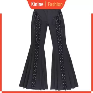 KIN Thoáng Khí Polyester Chuông Đáy Phong Cách Dạo Phố Thoải Mái Mặc Dễ Dàng Bảo Trì