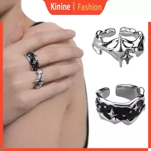 Nhẫn đeo tay có thể xếp chồng lên nhau hình ngôi sao không đều thời trang KIN