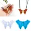 Flgo Móc Khóa Khuôn Silicon Móc Khóa Quyến Rũ Nhựa Khuôn Bướm-Epoxy Nhựa Đúc Khuôn Cho Xe DIY Trang Trí Nhà
