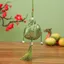 GUSTAVA Xe Treo Túi Nhỏ, Thêu Với Tua Rua Mặt Dây Chuyền Túi Sachet, Dây Rút Thanh Lịch Rỗng Túi Dây Rút Trang Trí Nhà Cửa