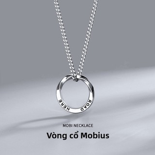 Vòng cổ bạc mặt dây chuyền cho bé trai và nam, phù hợp dạo phố, thiết kế mới mẻ dành cho cặp đôi - YEUI