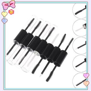 [beautifulhome] Bút kẻ mắt ống Mascara rỗng hai đầu Ống bóng môi có cây đũa phép Kem dưỡng lông mi Hộp đựng kem dưỡng môi bằng nhựa Chai dưỡng môi [làm đẹp]