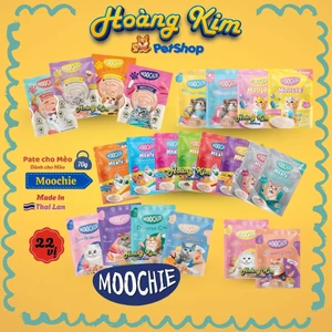Pate MOOCHIE cho mèoThái Lan gói 70G nhiều vị hỗ trợ hệ tiêu hóa và tiêu búi lông