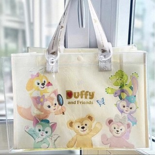 Túi tote PVC trong suốt chống bụi bẩn, vỏ bảo vệ túi vải, tùy chỉnh JOG7