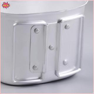 N & X 4 Cái / bộ Bộ Dụng Cụ Nấu Ăn Căng Tin Nhôm Bếp Hộp Cơm Trưa Bộ Bình Nước Đa Năng Có Tay Cầm Lấy Túi Vải.