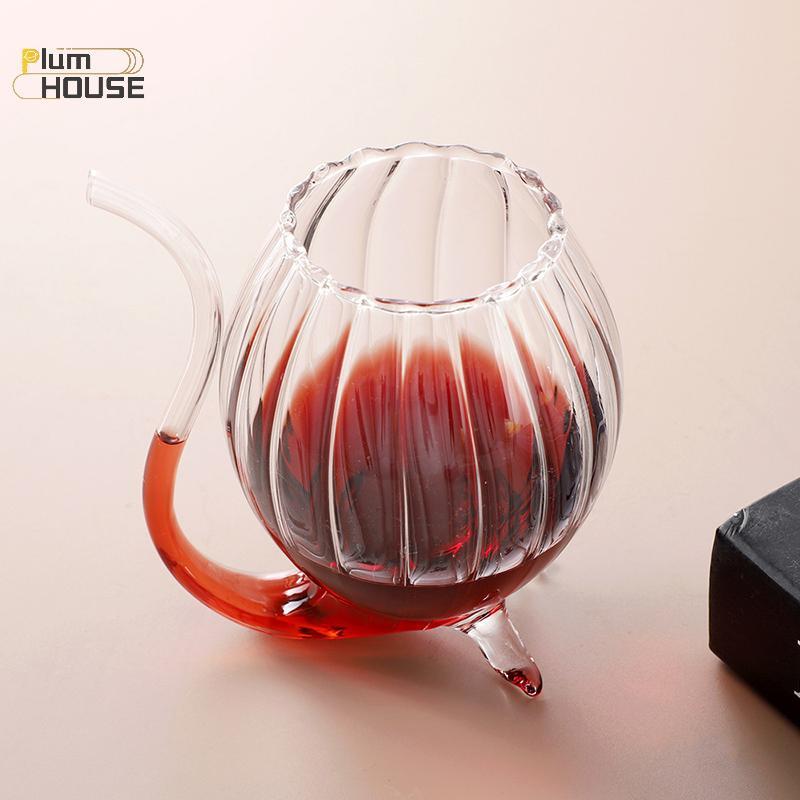 PlumHOUSE Cốc Thủy Tinh Cốc Sáng Tạo Có Ống Hút Uống Lạnh Rượu Thủy Tinh Nước Trái Cây Thủy Tinh Sóc Cốc Sử Dụng Tại Nhà Đảng Thanh Trong Suốt VN