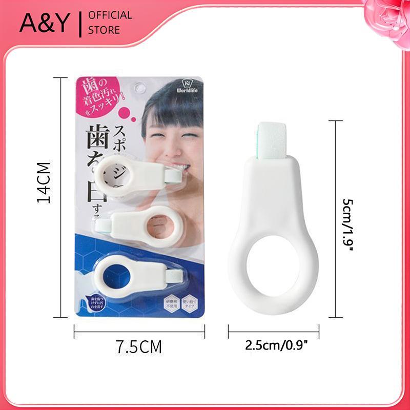 A & Y 3 Cái / bộ Làm Sạch Răng Lau Trẻ Em Loại Bỏ Tartar Mảng Bẩn Loại Bỏ Nano Tẩy Bọt Biển Tẩy Tế Bào Chết.