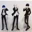 Persona Series Acrylic Đứng 10cm – Yu Narukami, Makoto Yuki, Ren Amamiya, Kawaii Hình Trang Trí Bàn Làm Việc & Quà Tặng