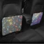 THEGIRL8B Bling Car Kick Mats, Tấm bảo vệ ghế sau bằng kim cương giả dễ thương, Vỏ bọc ghế sau ô tô lấp lánh quyến rũ bền bỉ Chống bẩn Nội thất ô tô