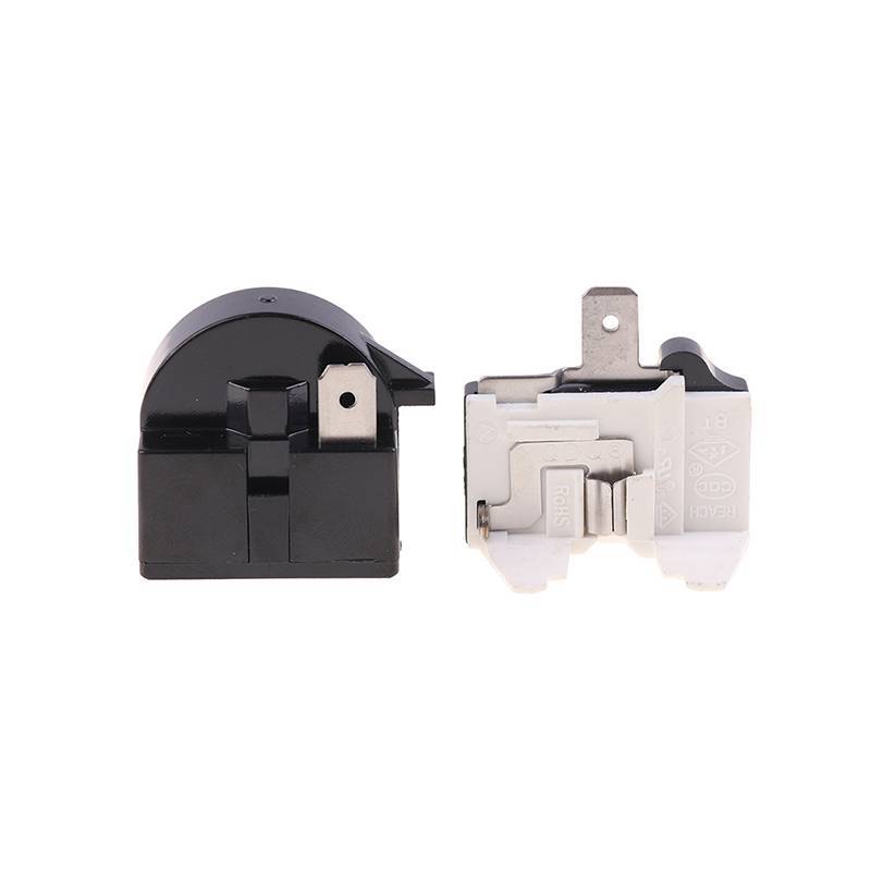 < WHPHous-t > 2 CÁI QP2-4.7 Rơle khởi động PTC 1 chân Rơle khởi động tủ lạnh và 6750C-0005P Bảo vệ quá tải tủ lạnh Đẹp