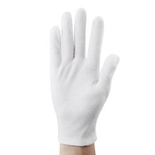[Bea-t] 1 Đôi Găng Tay Cotton Trắng Full Ngón Nam Nữ, Dùng Bồi Bàn/Lái Xe/Trang Sức/Công Nhân, Thấm Hút Mồ Hôi [[Mới]