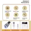 < Honeyba > USB Sữa Nước Ấm Xe Đẩy Du Lịch Túi Cách Nhiệt Cho Bé Điều Dưỡng Bình Nóng Sơ Sinh Trẻ Sơ Sinh Bình Di Động Cho Ăn Ấm Đẹp