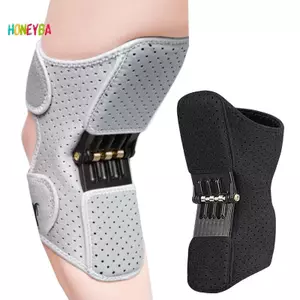 < Honeyba > 1 Cặp Ổn Định Hỗ Trợ Khớp Miếng Lót Đầu Gối Có Thể Điều Chỉnh Dây Đeo Thoáng Khí Nén Đầu Gối Tay Lò Xo Tải Hỗ Trợ Nẹp Đẹp