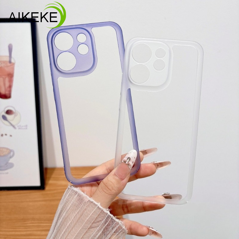 Chỉ Khung Làm Mát Điện Thoại Dành Cho Samsung Galaxy S26 S25 S24 S23 Plus + S22 Ultra 5G 4G Tối Giản Matte Cover Dễ Thương Siêu Mỏng PC Cứng Chống Rơi Vỏ Rỗng