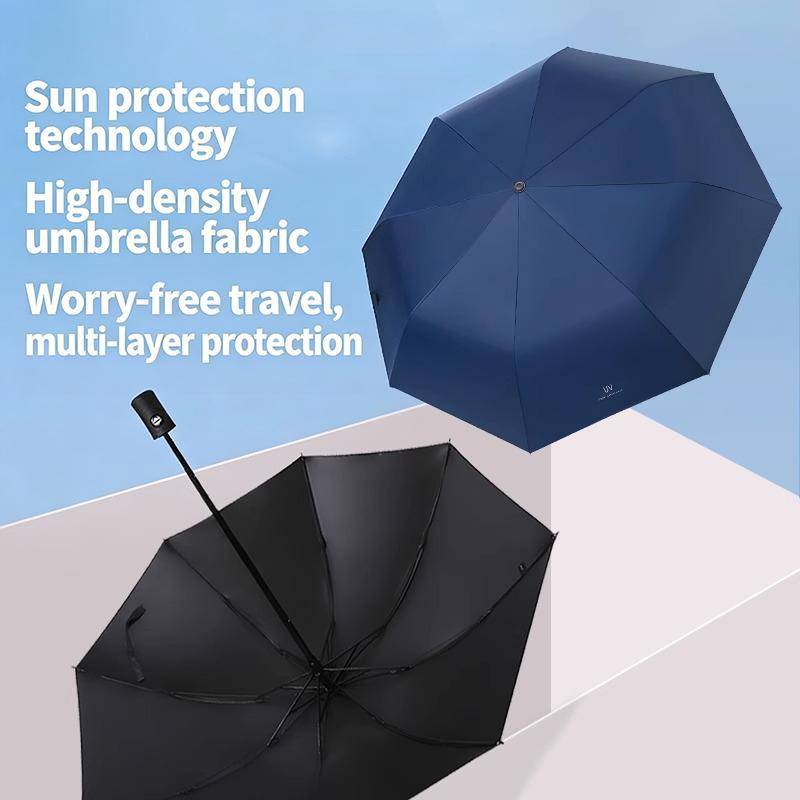 JRP UV Protection 3 Gấp Ô Ô Tự Động Chống Gió Nhỏ Gọn Gấp Chống Nắng Che Mưa Cho Hoạt Động Ngoài Trời JRP