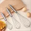 PNPIA- Máy đánh trứng bằng thép không gỉ Hướng dẫn sử dụng Máy đánh trứng quay Dụng cụ nhà bếp để khuấy trứng Máy tạo bọt sữa Thích hợp để nướng bánh ks