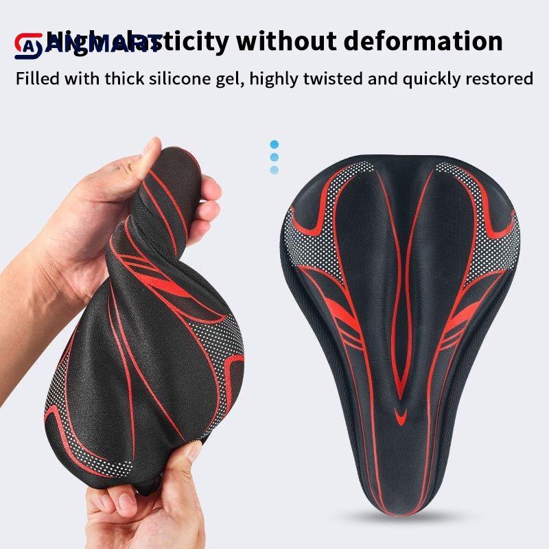 AN.MART Bọc Ghế Xe Đạp Gel Silicon, Dành Cho Nam Nữ, Đệm Mềm Có Thể Điều Chỉnh VN