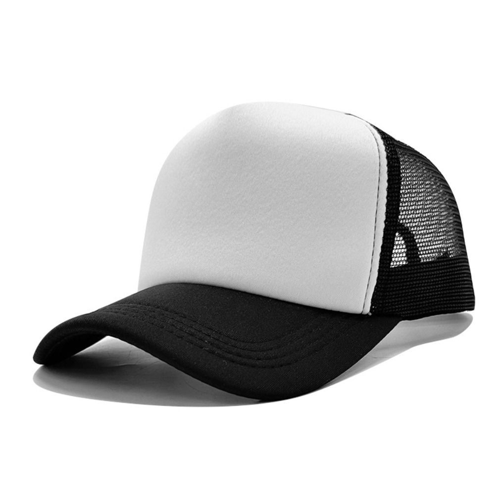 Mũ Snapback TRACELIOIAN, Mũ bóng chày lưới thoáng khí, Mũ quảng cáo màu trơn có thể điều chỉnh thông thường