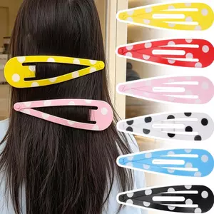 1 / 2 / 3 / 6 CÁI - INS Dopamine Chấm Bi Kẹp Tóc Cực Lớn Y2K Áo Khoác BB Clip Sáng Tạo Mới Lạ