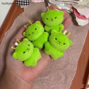 Luckyew Mèo Sang Trọng Đồ Chơi Móc Khóa Hoạt Hình Thú Nhồi Bông 20cm Sáng Tạo Xấu Xí Sang Trọng Mèo Búp Bê Cho Trẻ Em Túi Sinh Nhật Trang Trí Xe TQ