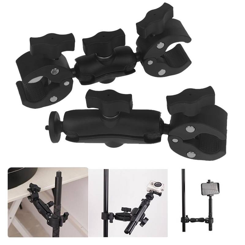 Springevenstar 1 Chiếc Xe Đạp Xe Máy Tay Cầm Hỗ Trợ Braet Camera Siêu Kẹp Gắn Giá Đỡ Cho Go Pro 13 12 11 Insta360 X3 X4 DJI Phụ Kiện Springevenstar