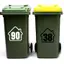 JCSYFAC Thùng Rác Thùng Rác Số Stier Tự Dính Wheelie Bin Stiers Nhà Để Xe Đề Can DIY Kết Hợp Miễn Phí Chống Thời Tiết Mới