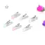 Maybest 10 Chiếc Quần Áo Bằng Thép Không Gỉ Chốt Hộ Gia Đình Đa Năng Niêm Phong Kẹp Chống Gió Chống Trượt Không Dấu Vết Kẹp Cố Định Airing Kẹp Quần Áo {VN}