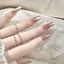 Hailijia Đơn Giản Tính Khí Cao Cấp Làm Trắng Da Hoàn Thành Móng Tay Giả Đeo Móng Tay