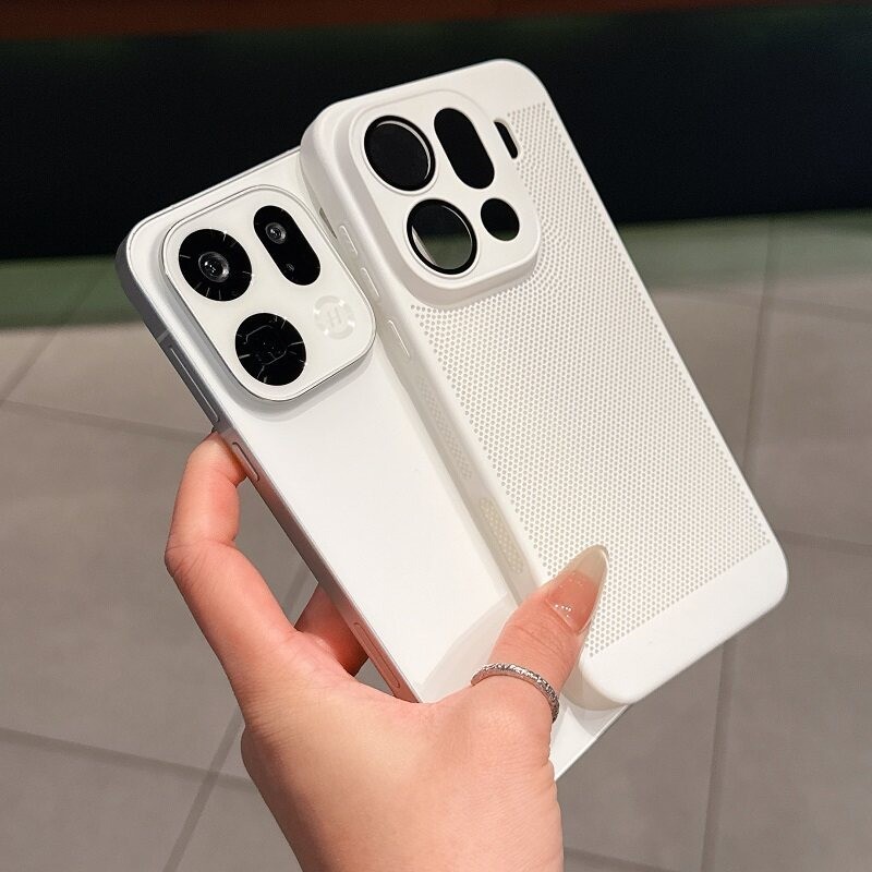 Mimi Bán Chạy Cho OPPO Find X9 X8 Pro / Ultra X8s X9s Plus Reno 14 15 Pro Max 15c Mini Lưới Tổ Ong Tản Nhiệt Vỏ Điện Thoại Siêu Mỏnganti Mùa Thu Kính Bảo Vệ Ống Kính