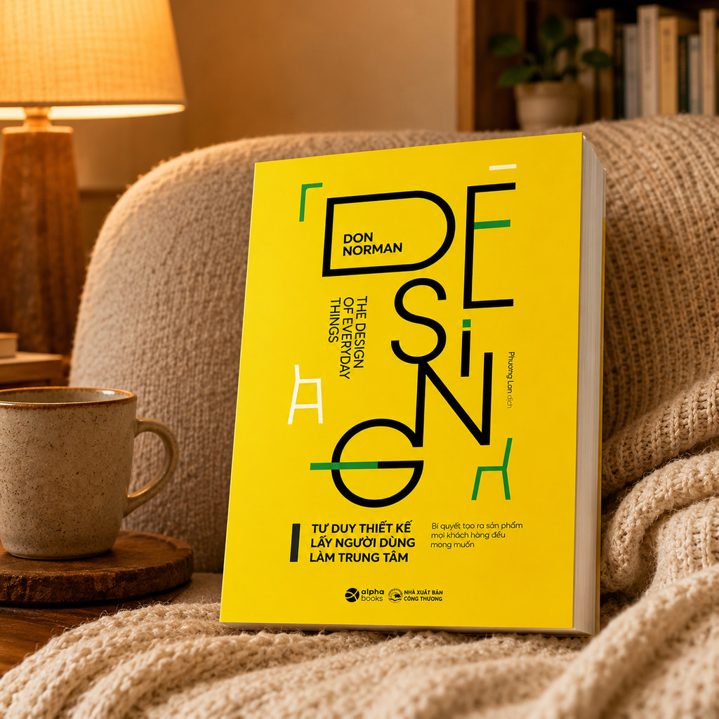 Sách - Design - Thiết Kế Lấy Người Dùng Làm Trung Tâm - Don Norman (Alpha Books)
