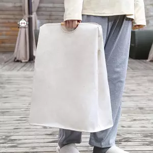 Maybest Giỏ Giặt Chống Thấm Nước Vải Lanh Cotton Giỏ Quần Áo Bẩn Sắp Xếp Giặt Đồ lặt vặt Có Thể Gập Lại Túi Bảo Quản Gọn Hamper {VN}