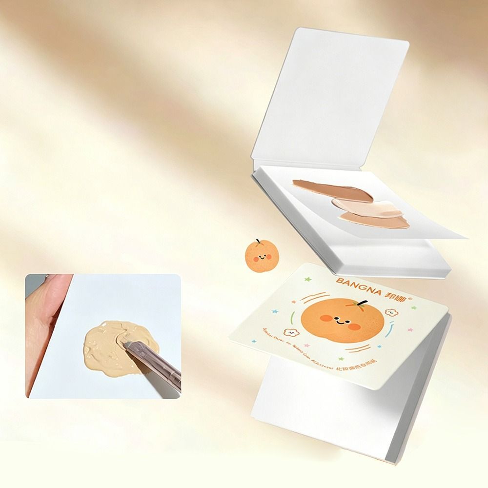 Giấy trộn màu trang điểm UNMEGONI, Giấy trộn màu nền dùng một lần di động, Phụ kiện trang điểm không rửa Sách trộn màu trang điểm | BigBuy360 - bigbuy360.vn