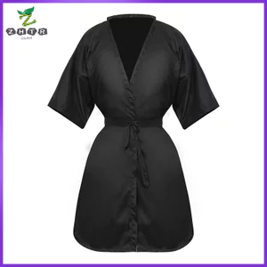 Làm Tóc 3x Máy Làm Tóc Khách Hàng Áo Choàng Tạp Dề Màu Tạo Kiểu Tóc Thợ Cắt Tóc Smocks Cho Nữ Kimono Áo zhenghtr